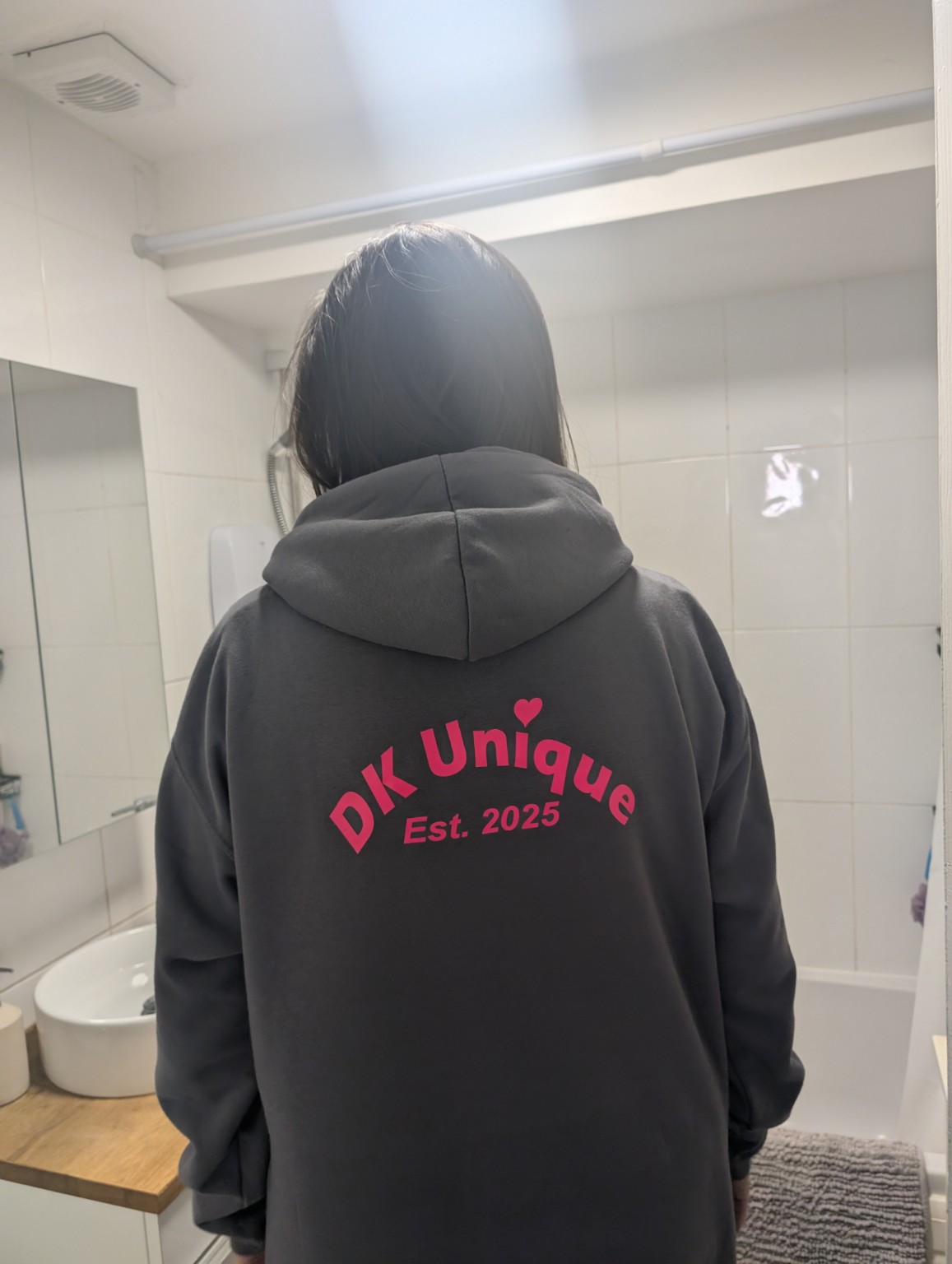 DK Unique personalised hoodie