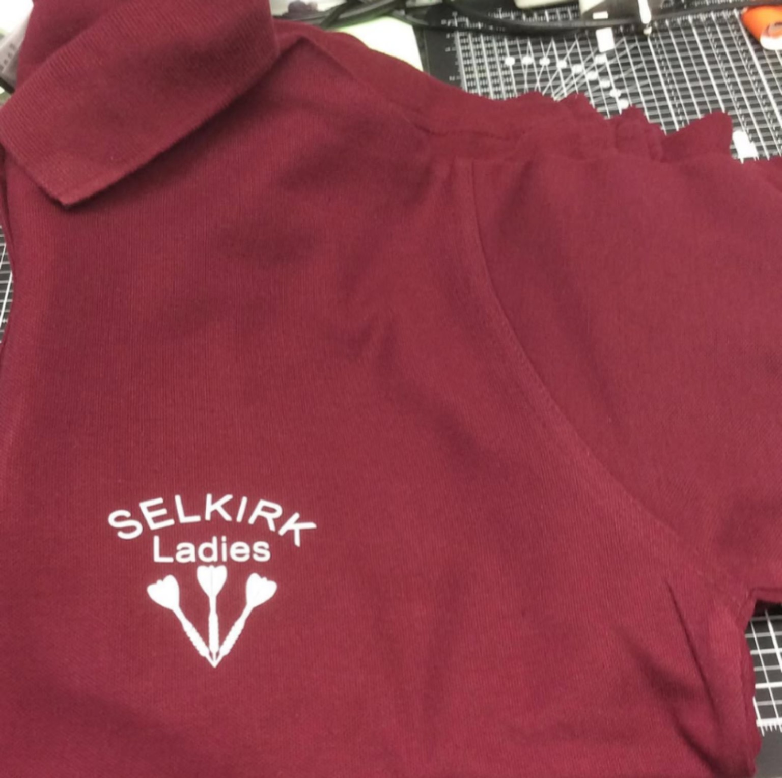 Selkirk Ladies personalised polo shirt